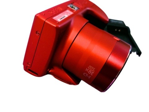Canon PowerShot SX400 IS – Aparat Cyfrowy 16 MP | 30x Zoom Optyczny | HD | Czerwony