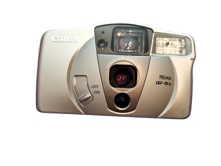 Canon Prima AF-9s – Aparat Analogowy 35 mm z 1994 Roku | Retro Point & Shoot