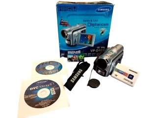Samsung VP-D103i MiniDV | Kamera Cyfrowa z NIGHT CAPTURE | 2004
