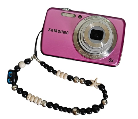 Samsung PL20 – aparat cyfrowy różowy digicam