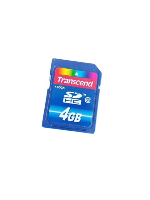 Oryginalna karta pamięci Transcend SDHC 4GB