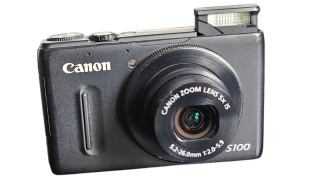 Canon PowerShot S100 – Czarny aparat cyfrowy | 12 MP | 5x Zoom | GPS | Digicam
