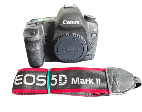 Body EOS 5D Mark II Lustrzanka Canon | 7 938 zdjęć Niski Przebieg | 21,1 MP | Full HD | Komplet bez pudełka